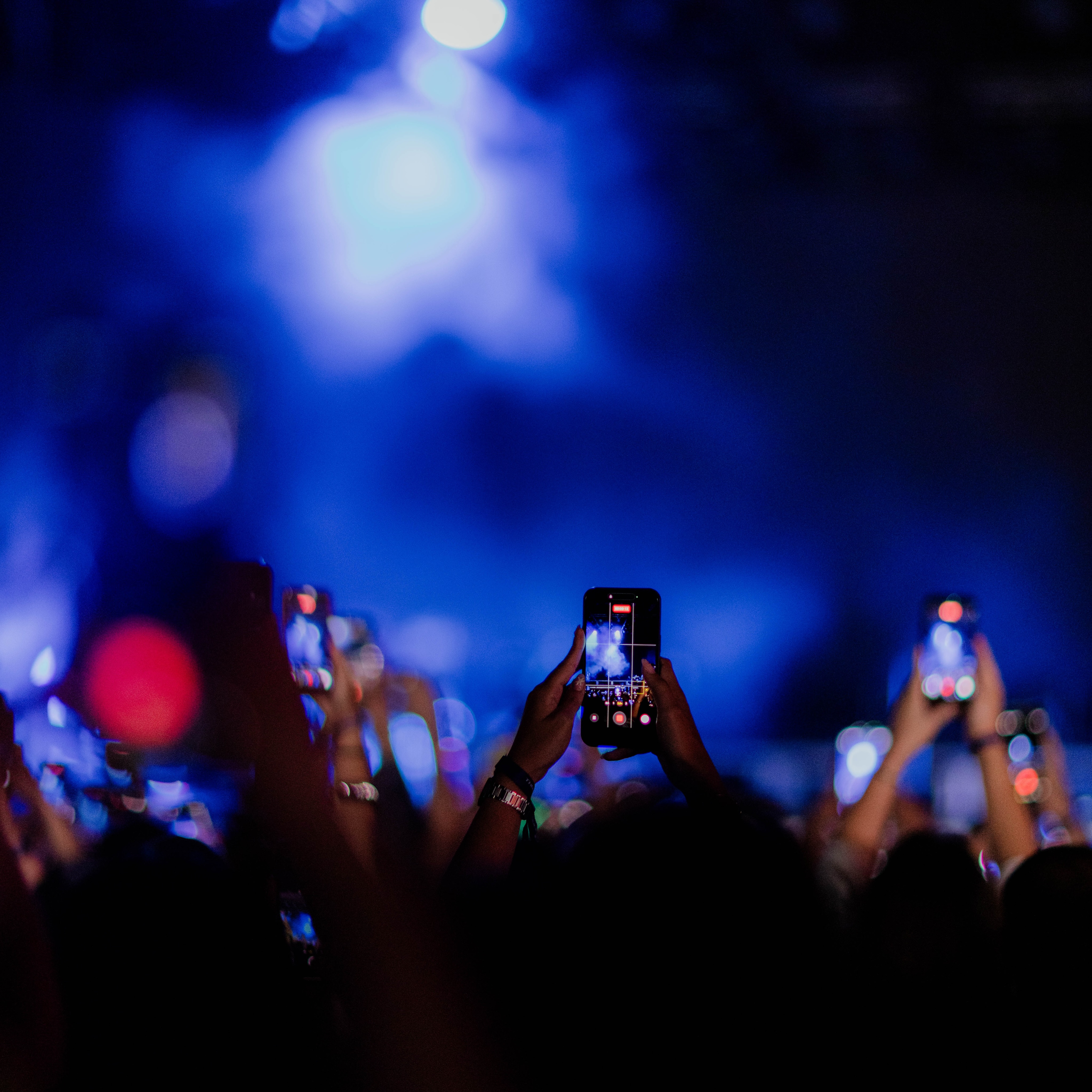 Pamje nga një koncert live i mbuluar nga Dynamic Media, për një klient në Shqipëri